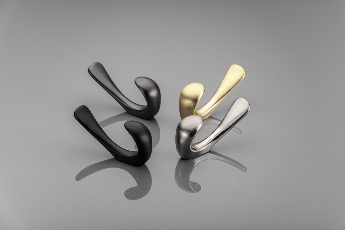 Vješalica  ORA, ZnAl, četkano zlato